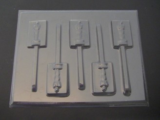 293sp Award Statue Bar Chocolate Candy Lollipop Mold